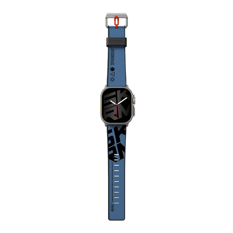 Skinarma SPUNK Watch Strap for Apple Watch bands 49 | 45 | 44 | 42mm, Durable yet lightweight watch Strap Blue