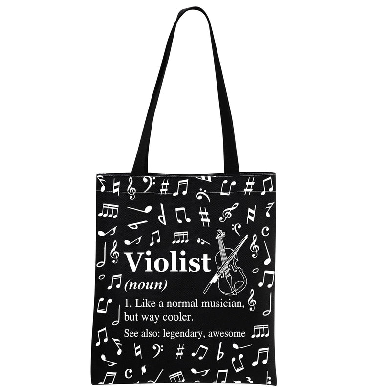 MINIGIU Violist Gift Violist Appreciation Gift Viola Lover Gift Violist Tote Bag for Viola Player