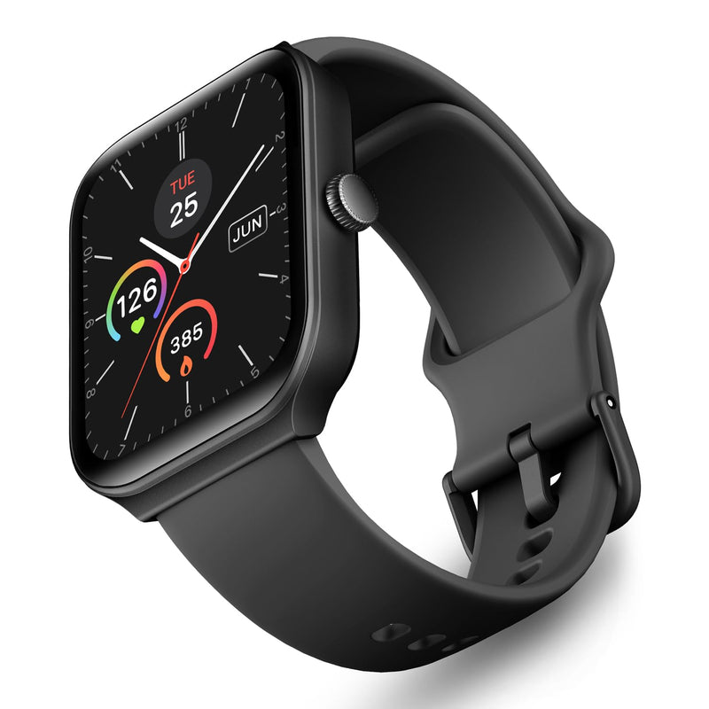 OCTANDRA Inspire VeryFit 1.95" Bluetooth Answer Call Alexa Smart Watch Body Energy Heart Rate HRV Oxygen Saturation Sleep Monitor Step Tracker IP68 Fitness Watches for Men Women (IDW16) (Black) IDW16 - Black