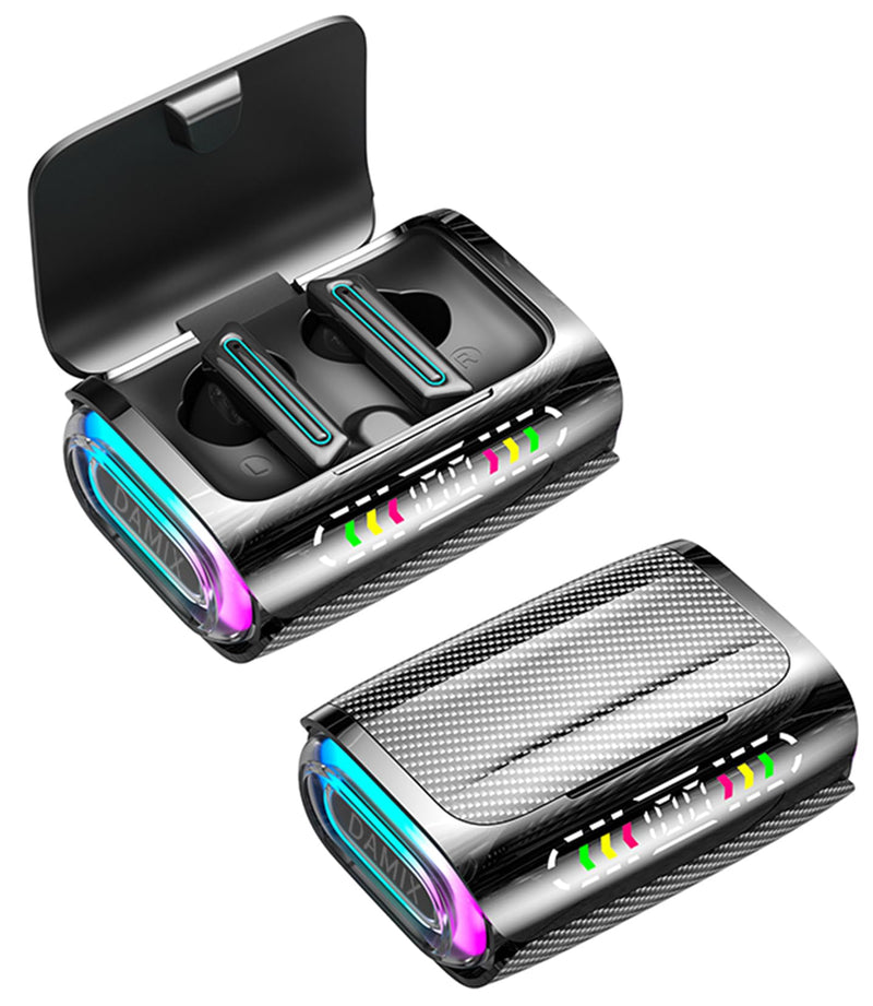 True Wireless Earbuds, 2024 Bluetooth Headphones 5.3 Earbuds, Waterproof Touch Control Ear Buds in-Ear Built-in Mic, with LED Power Display, IP7 Waterproof Earphones Sport Headset - Model 44
