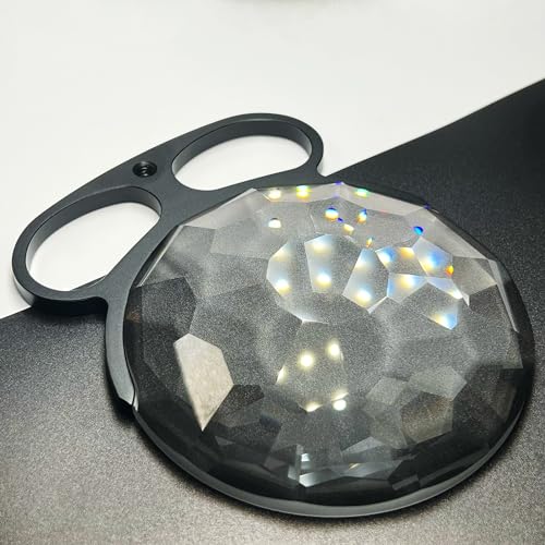 100mm Handheld Kaleidoscope Glass Special Effects Filter Photography Video SLR Camera Lens Accessories 100mm Handheld Kaleidoscope