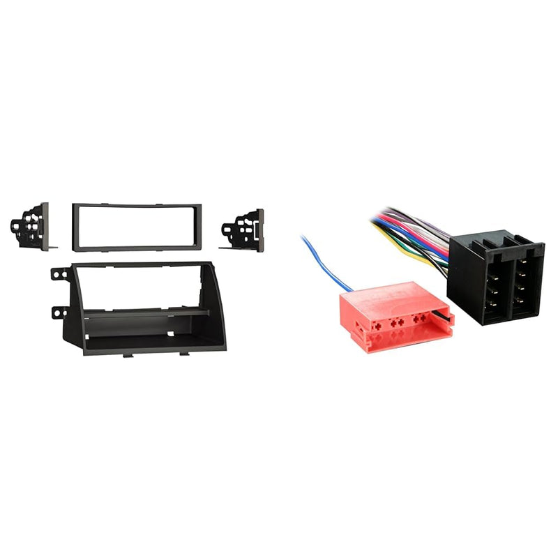 Metra 99-7340B Single DIN Dash Kit for Kia Sorrento 2011 Models & 70-7303 Harness for Hyundai/Kia 2009 and Up with Infinity Sound System, Multi Color DIN Dash Kit + 70-7303 Harness Standard Packaging