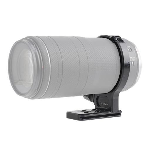 Fotga Lens Collar Tripod Mount Ring Base Stand for Canon RF 100-400mm F5.6-8 is USM Lens with 1/4"-20 3/8"-16 Hole Arca Swiss Mount Base Mount for Tripod Ball Head Clamp Light Stand