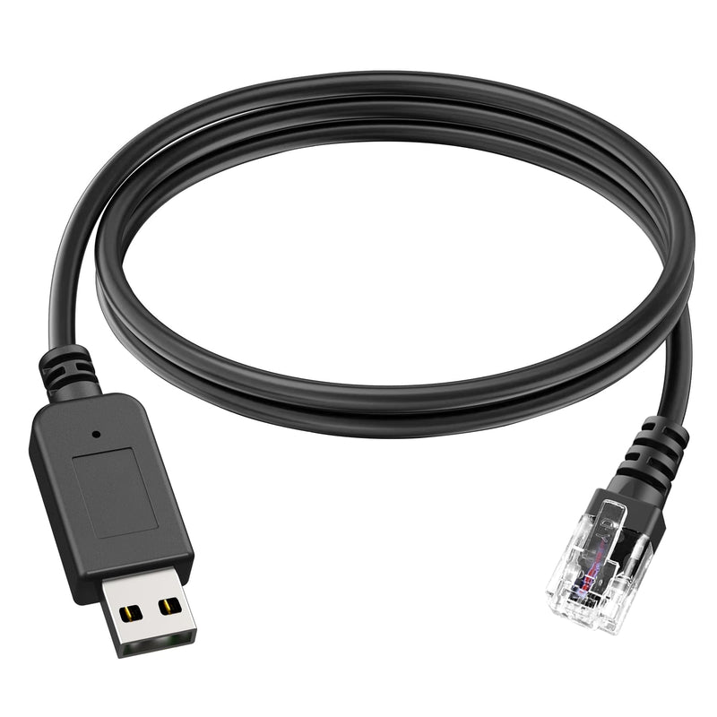 Radar Detector Cable, USB to RJ11 Plug Cable,Replacement Radar Detectors Power Cable for Escort MAX 360 Uniden R1 R3 R4 DFR8 DFR9 Passport 9500i Radenso XP Beltronics STI Radar Detector(RJ11-3.3ft) RJ11-3.3FT