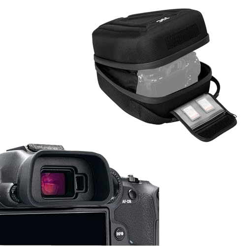 Camera Eyecup + Hard Camera Case: Camera Eyecup with Hard Shell Camera Case