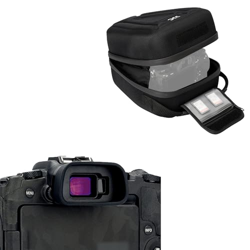 Camera Eyecup + Hard Camera Case: Camera Eyecup with Hard Shell Camera Case