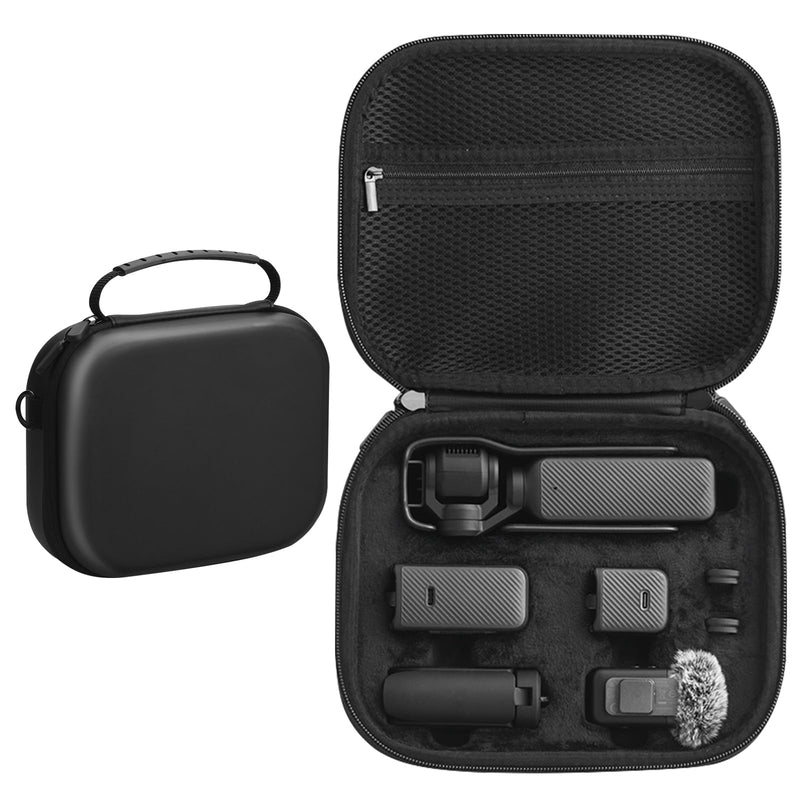 O'woda Carrying Case for DJI Osmo Pocket 3, Portable PU Storage Protective Bag Travel Box for DJI Osmo Pocket 3 Creator Combo Accessories