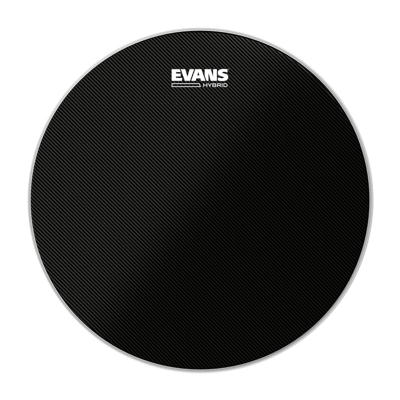 Evans Hybrid Black Marching Snare Drum Head-14 Inch Drumhead Pack (SB14MHB) 14 Inch