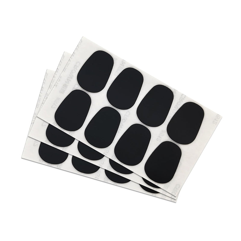 24 Pcs Saxophone Mouthpiece Pads 0.8 mm Alto Saxophone Mouthpiece Pads Sticky Mouthpiece Patches For Saxophone And Clarinet Beginners 24