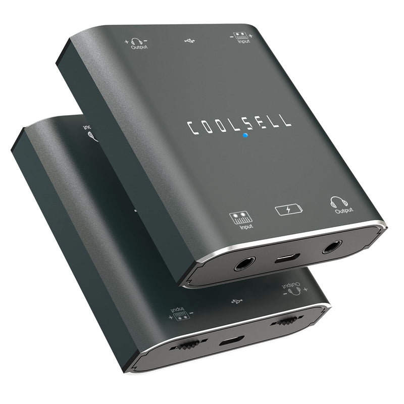 Audio Interface, Stereo 24Bit/192kHz USB C & iPhone Guitar Interface for Recording, Live Streams and Podcasting, Compatible with iPhone, iPad, Mac, Android and PC G42