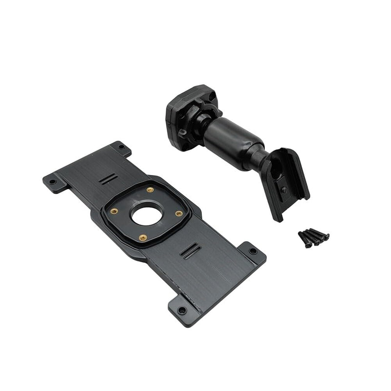 [AUSTRALIA] - ikasus Rear View Mirror Back Plate Panel,ABS Car Interior Rearview Mirror Mount Bracket Mirror Dash Cam Mount Arm with Screw Set for Car DVR Instead of Strap 