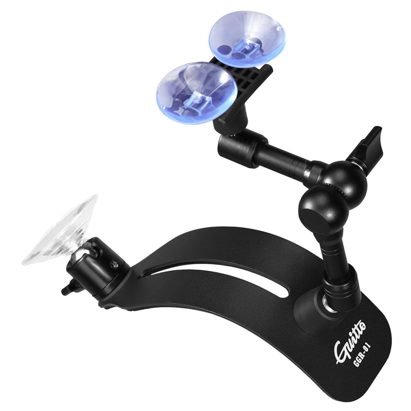 [AUSTRALIA] - GUITTO Guitar Balance Support - Classical Guitar Support Foot Stool, Ergonomic Design, Quick Adjustment (Lock) Angle, Suitable for Acoustic Guitars with a smooth paint(lacquer) finish GGR-01 