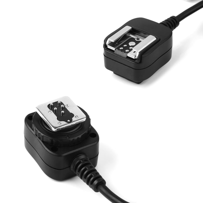 [AUSTRALIA] - PIXEL 5.91' / 1.8m E-TTL Off Camera Flash Speedlite Sync Cord Hot Shoe Cord Compatible with Canon T8i, T7i, T6, T6i, T5, T5i, SL3, 90D, 80D, 77D, 60D, 7D, 750D,6D2, 5D, M3, M5, M6 etc, Replaces OC-E3 