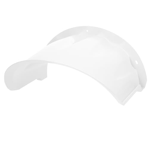 HOMSFOU Outdoor Camera Cover Security Camera Sun Rain Cover Shield Weatherproof Roof Protector for Outdoor Security Cameras Easy Install Accessories 11.41 X 8.07 X 6.18 in White