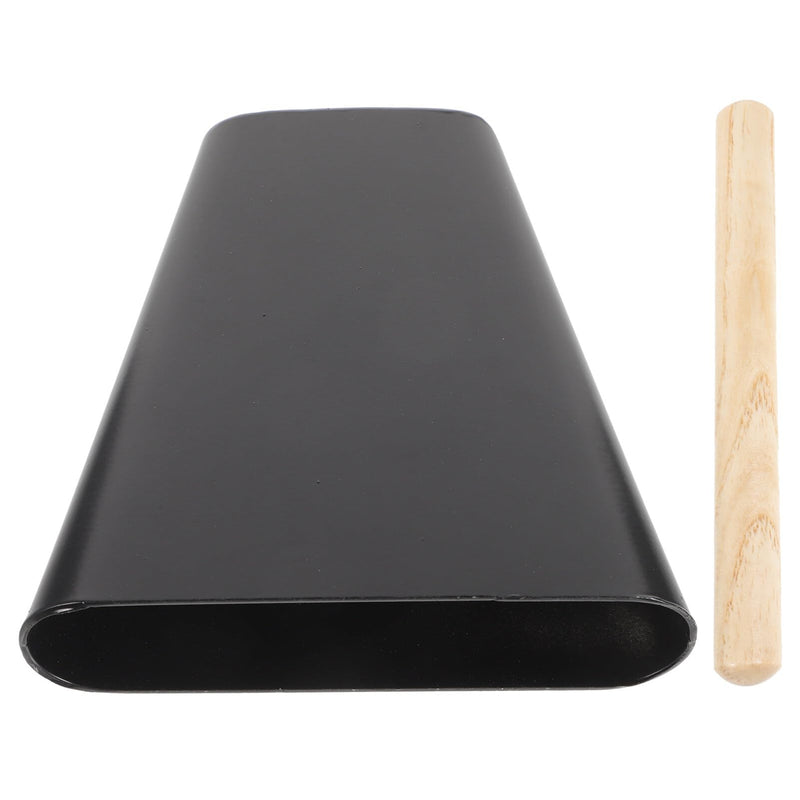 [AUSTRALIA] - Metal Steel Cow Bell with Drum Stick Noise Makers Handheld Musical Instrument Percussion Drumset Cow Bells for Sporting Events Wedding Party Concert 