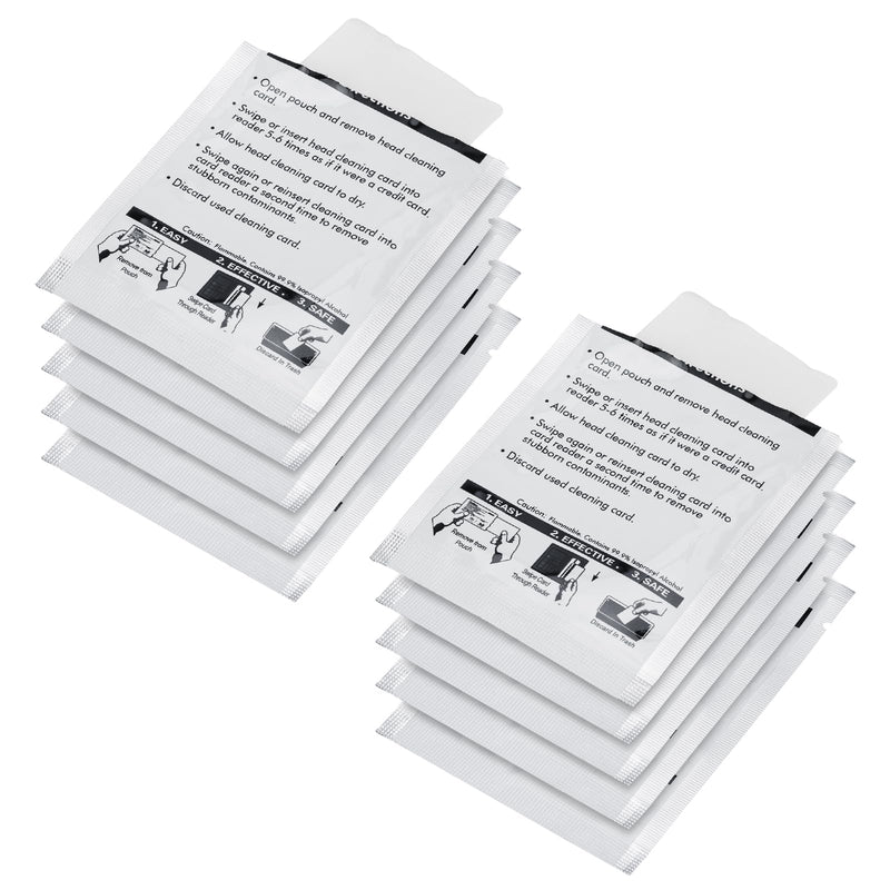 Thermal Label Printer Cleaning Card Compatible with DYMO LabelWriter Label Printers, 10-Pack (60622), Clean Printing Head LabelWriter Cleaning Cards 10 PACK