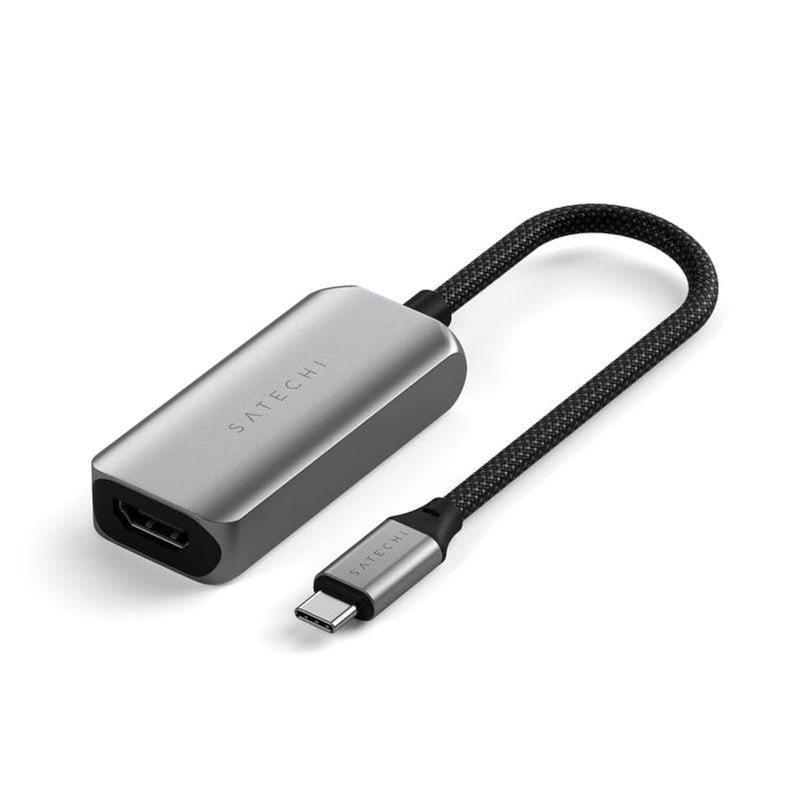 Satechi USB-C to HDMI 2.1 Adapter, 8K/60Hz & 4K/120Hz, HDR Support | HDR support compatible with Thunderbolt 3/4, MacBook, iPad and iPhone