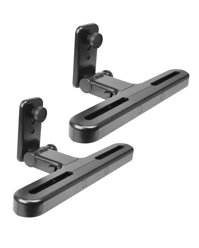 2024 Car Headrest Mount Holders for Dual Screen Portable DVD Player, Twin Car DVD Player Headrest Mounts for WONNIE/Sylvania/Fangor/Desobry Portable DVD Player, 2 Sets Seat Headrest Brackets