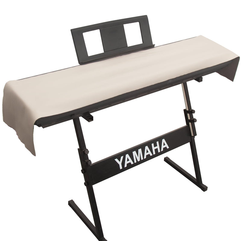 [AUSTRALIA] - Keyboard Piano Cover, Digital Piano Dust Cover, Light Luxury Soft and Premium Surface, Thickening Electronic Organ Covering Keyboard Update Encasement (White) White 