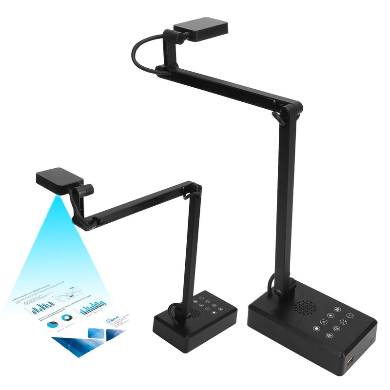 [AUSTRALIA] - Bewinner 4K 16MP Ultra Document Camera & Webcam, USB Overhead Projector CMOS Image Sensor Adjustable Angle for Live Demo, Remote Teaching for OS X for Windows for OBS for Android 