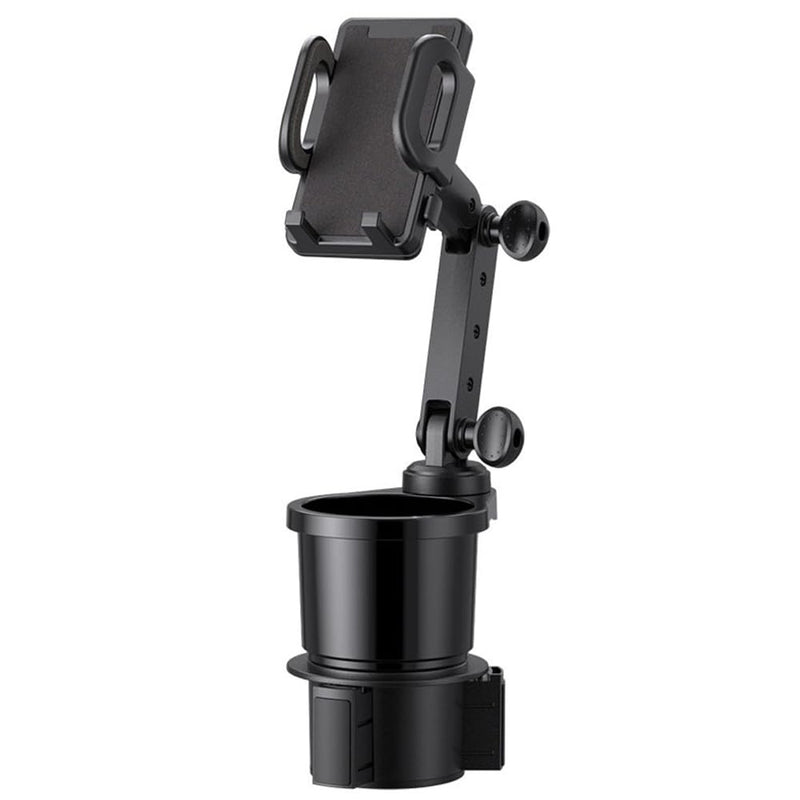 Center Console 2 in 1 Universal Cell Phone Holder Car Cupholder, Cup Holder Phone Mount for Car, Phone Mount for Car with 360° Rotation Fit for Most Cars