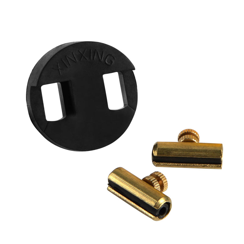 RUIAN 2Pcs Cello Wolf Tone Eliminator Suppressor Clip with Rubber Mute