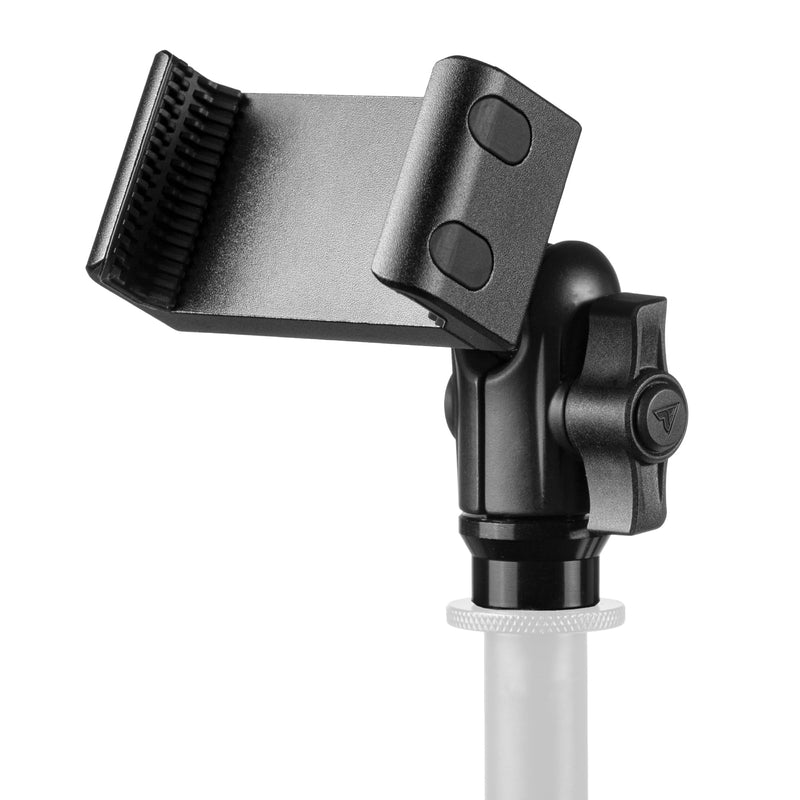Tackform Phone Holder for Mic Stand - Pro Grade, Lightweight, Anti-Slip Mount Ideal for Musicians, Live Performers, Studio Recording | Compatible with All iPhone Models, Galaxy Devices and More