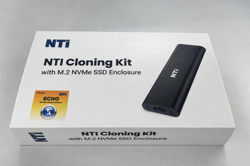 NTI Cloning Kit | NEW Version 7 Software | Special Edition for M.2 NVMe SSD | Best for SSD Upgrades | Enclosure Case and Cable Included for M.2 NVMe SSD | Software Download