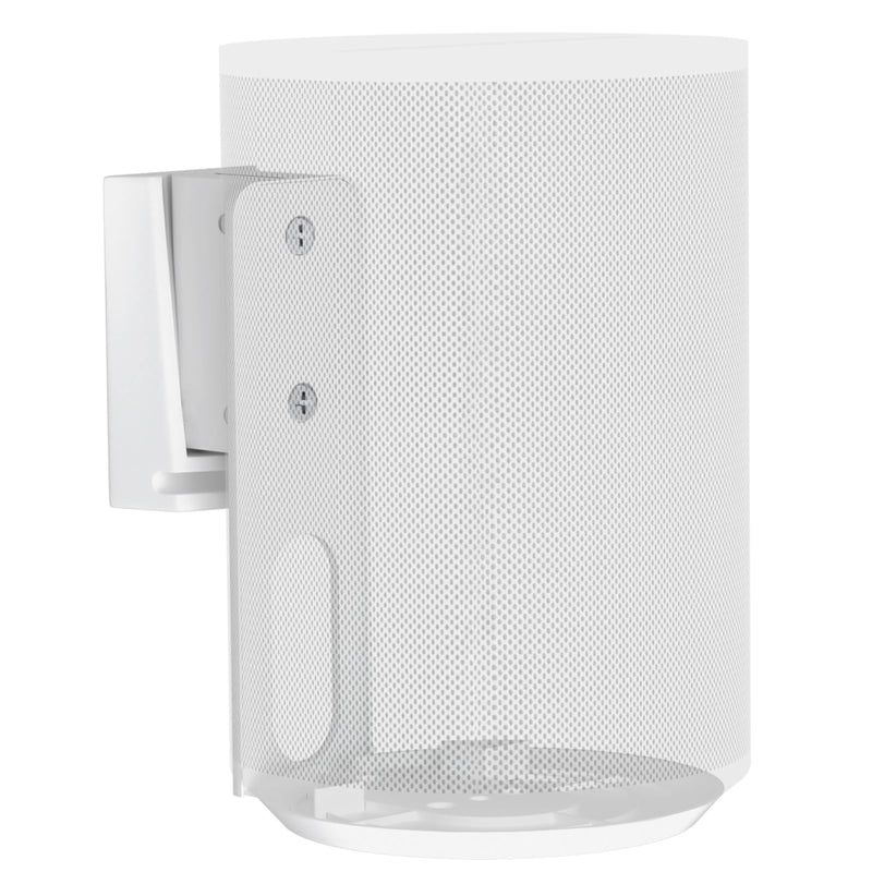 PUTORSEN Speaker Wall Mount for Sonos Era 100,Tilt & Swivel Speaker Shelf Bracket for Better Audio Enjoyment,Cable Management,Hold up to 6.6lbs (1 Pack White)