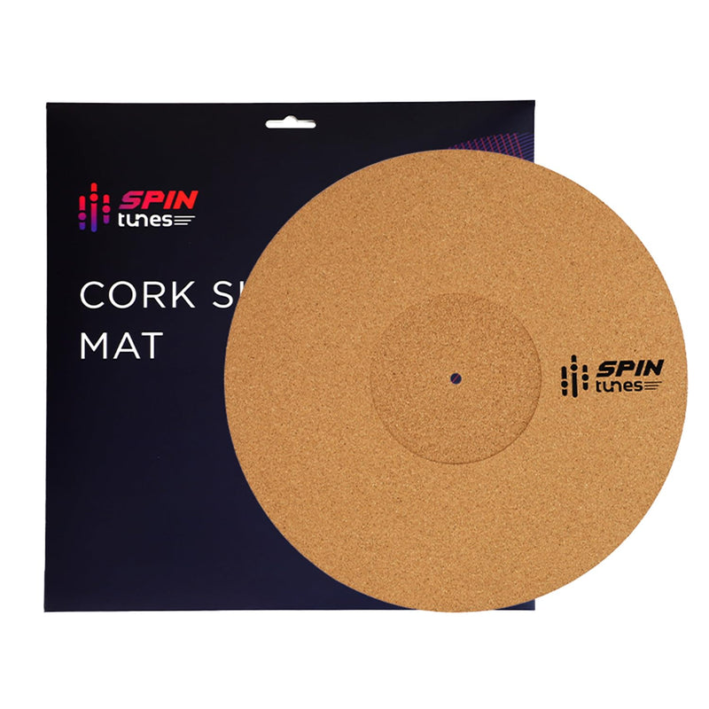 Turntable Mat, Cork Turntable Mat to Enhance Your Audio, Anti-Static 12 Inches Vinyl Cork Mat with 3mm Thickness, vinyl record Accessories