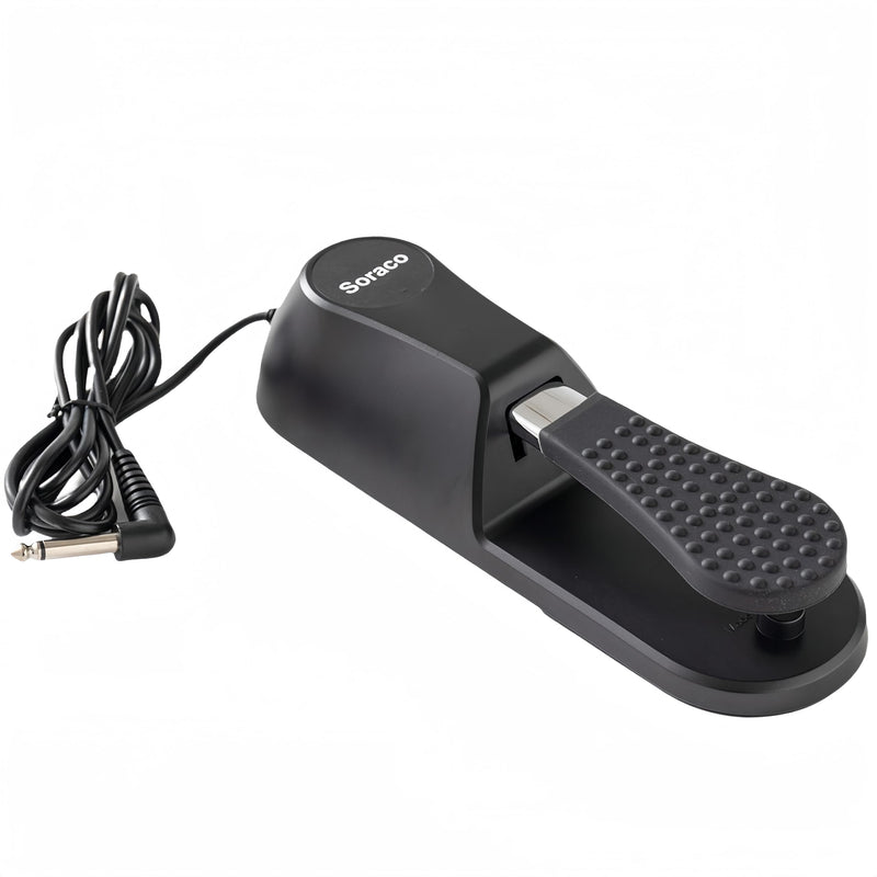 [AUSTRALIA] - Sustain Pedal Univerdal for Keyboard with Polarity Switch for Yamaha Casio Roland Korg Behringer Moog Piano Midi Electronic keyboards Style Piano Foot Pedal (Upgrade Version) Upgrade Version 