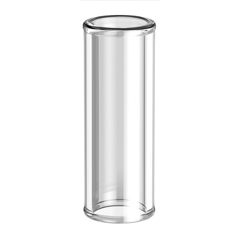 [AUSTRALIA] - Premium Glass Guitar Slide for Electric and Acoustic - Thick Knuckle Glass Finger Slide Guitar Heavy Glass Guitar Slides Ring Size 9 Length 2.36 inch ring size 9 - length 2.36 inch clear 