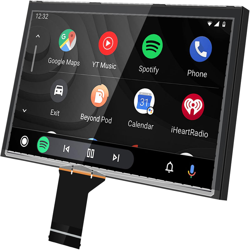 Premium Fit for Jeep 7" Uconnect LCD Display with Touch Screen, LCD Monitor Digitizer Radio Navigation Fit for Jeep Compass 2017-2020, Replace TDO-WXGA0700K00033-V2 / TDO-WXGA0700K00057-V1 7 inch