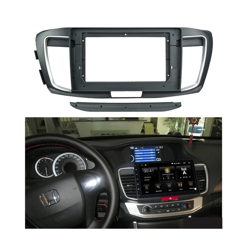 9'' Car Radio Stereo Dash Install Kit Fascia Panel Trim fits for Honda Accord 9TH 2014-2017 Installation Aftermarket Stereo Headunit