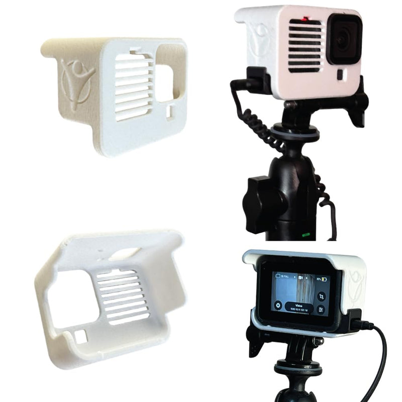 YOLOtek Veteran Owned - Sun Shade for GoPro Hero9, 10, 11, 12, 13-3D Thermal Design to Block Sun & Prevent Overheating for Outdoor Filming/Streaming