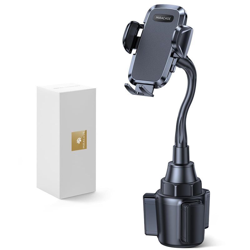 miracase Cup Holder Phone Mount for Car, Universal Phone Holders for Your Car, Gooseneck Adjustable Car Cup Cell Phone Mount for iPhone Samsung Google and All 4.0-7.2 inches Smartphones