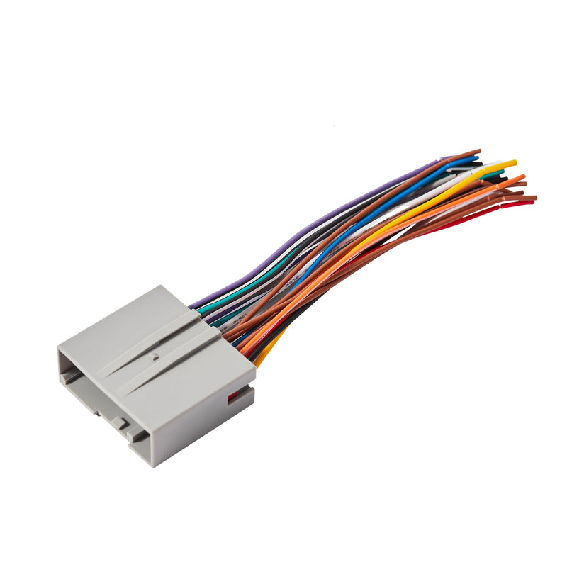 Car Stereo Radio Wiring Harness Connector Adapter Replacement for Ford F-150 F-250 F-350 for Hyundai for Mercury, 1pc 19 Pins