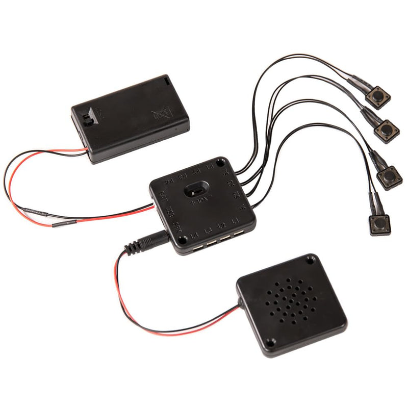 Cosplay Sound Effects Module. DIY Recordable Audio MP3 Sound Chip with 4 Push Buttons, 8MB Memory. Add Sound Effects or Music to Your Cosplay Costume Accessories, Crafts, Props and Replicas.