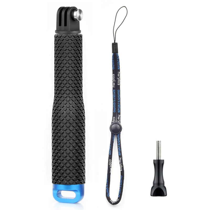 [AUSTRALIA] - 7''-23''Waterproof Pole Selfie Stick Pocket Size Underwater Handle Grip Monopod Alumium for Gopro Hero Session Max Insta360 AKASO DJI OSMO Digital Cameras 7''-23'' Stick 