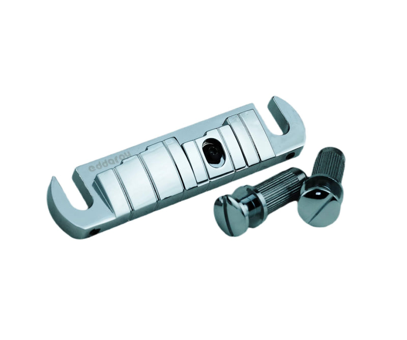[AUSTRALIA] - Wraparound Bridge Tailpiece, Adjustable Intonated Aluminium Alloy Stoptail Bridge with Studs and Zinc Saddle for Les Paul LP EPI SG Style Electric Guitar Replacement Chrome 
