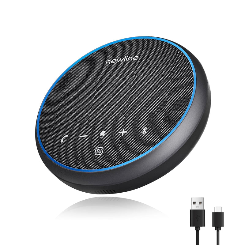 NewlineWork Newpie Conference Speaker & Bluetooth Microphone,360° Voice Pickup, AI Noise Reduction, Dual Connectivity & 43H Standby time,USB C,Perfect for Zoom Meetings, Multi-platform compatible