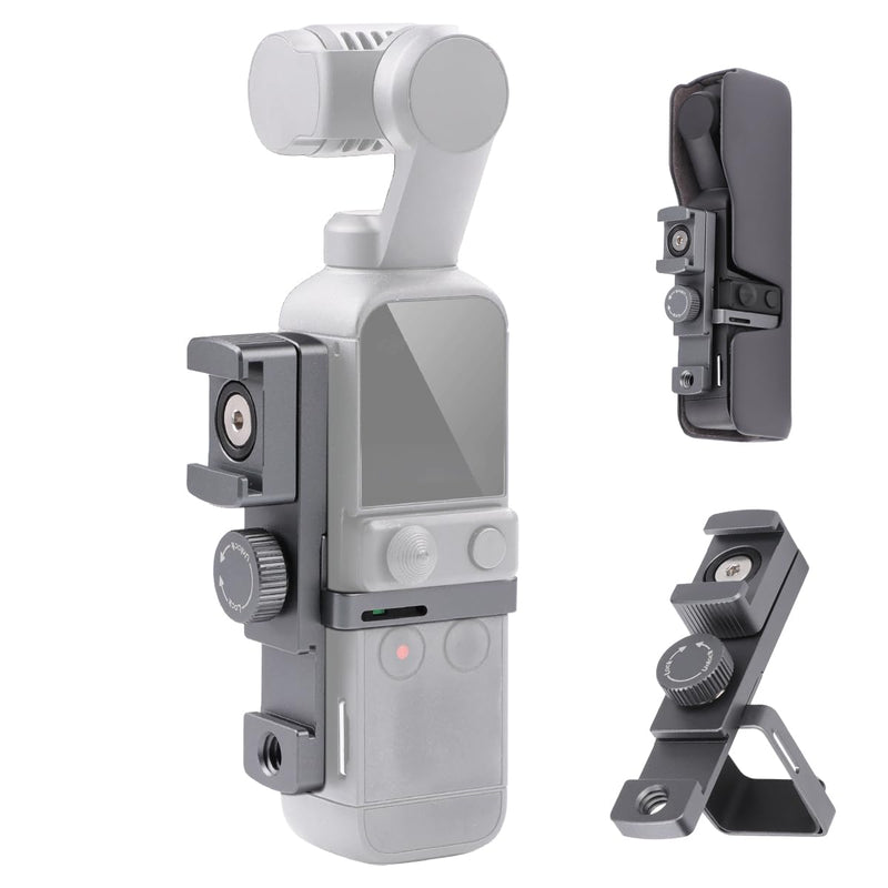 Expansion Rotate Cold Shoe Adapter for DJI Osmo Pocket 2 Handle Accessories Rotatable Cold Shoe,Extended Mount Bracket Strap Attached to Tripod DJI Osmo Pocket 2 Accessories