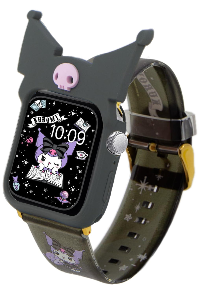 Sonix x Sanrio Watch Bumper Cover - Silicone Case (Kuromi) + Hello Kitty Watch Band (Kuromi)