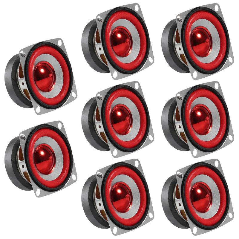 8pcs 4Ohm 5W Full Range Audio Speaker Stereo Woofer Loudspeaker for Arduino Replacement 8pcs