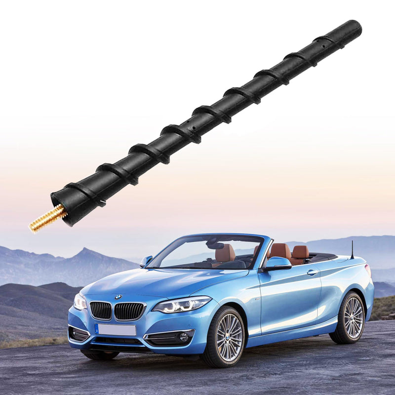 [AUSTRALIA] - VOFONO Antenna for 1994-2018 BMW 328Ci 325Ci 330Ci 128i 135i 228i i3 Z4 Z3 M3 318ti M235i M240i Convertible, 6.5 Inch Short Replacement Car BMW Antenna Mast for FM AM Radio Reception 7 Inch BMW 