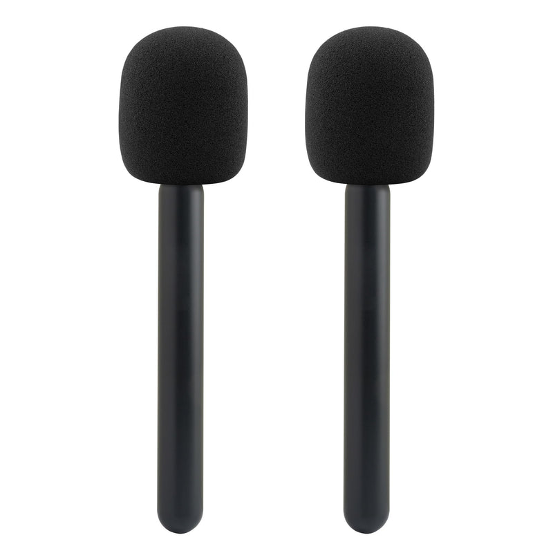 [AUSTRALIA] - for DJI Mic Holder, Stand for DJI Mic 1/2, Replacement Interview GO Handheld Adaptor for Rode Wireless GO II / 2 / ME/Pro, Wireless Lav Microphone Handle Mount 2-Pack Adapter Accessories 