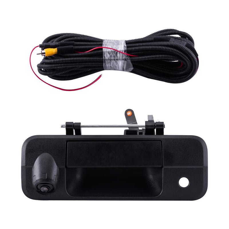 DEAL AUTO ELECTRIC PARTS Tailgate Handle Backup Camera Replaces 69090-0C051 | Compatible with 2007-2013 Toyota Tundra, Built-in Truck Bed Backup Rear View Camera w/Power Cable RCA Plug