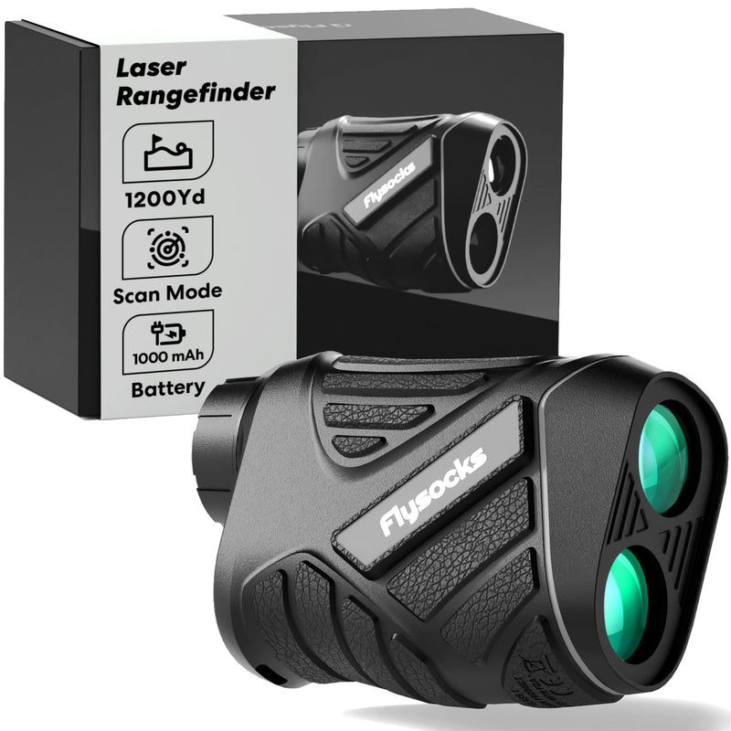 [AUSTRALIA] - Range Finder for Hunter, 2000Y Hunting Rangefinder with Rechargeable Battery, 7X Zoom Laser Rangefinder, Clear Accurate Range Finder for Shooting/Golf with Slope Mode, Easy to Use 