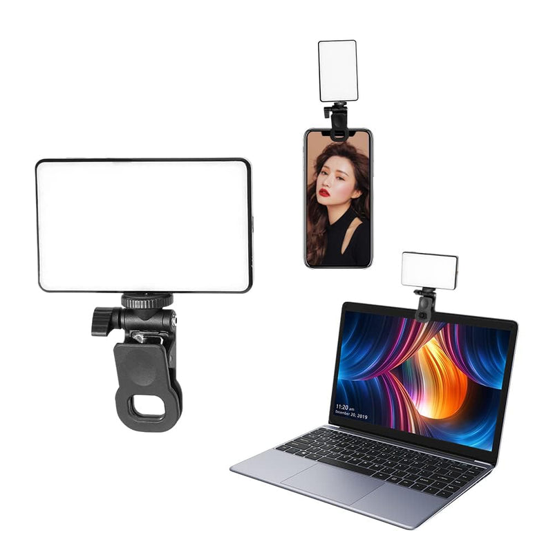 Phone Light 3000mAh 120 LED Video Light, Selfie Light CRI95, 2500K~9000K for Phone, Camera, Laptop, iPad, for Selfie, Video Conference, TikTok, Vlog (ST-120+JPY-15) ST-120+JPY-15