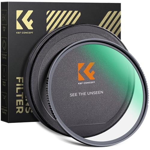 K&F CONCEPT 46mm MC UV Protection Filter Shockproof Tempered Optical Glass